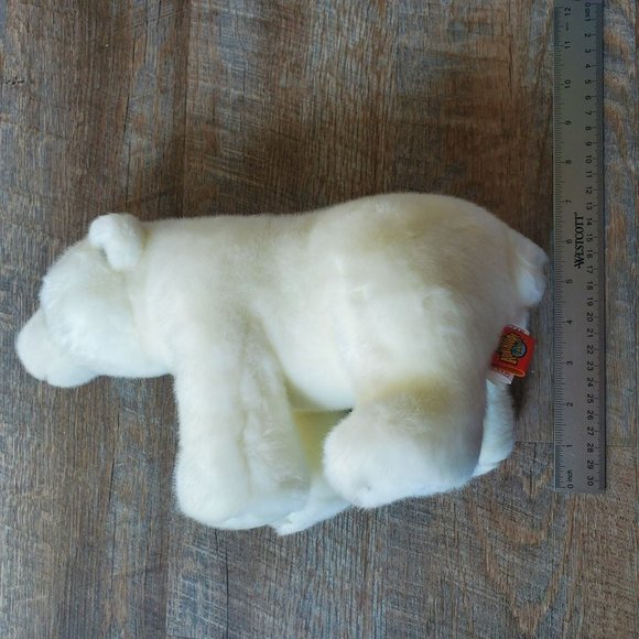 Adventure Planet Polar Bear White Stuffed Animal/Plush Wildlife High Quality - Picture 6 of 10